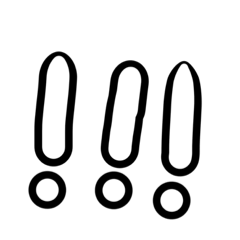 シンプルなスタァンプ