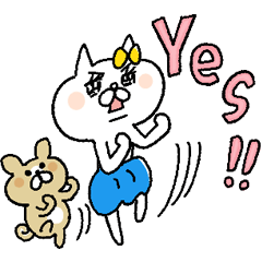 ネコ子　なかよし