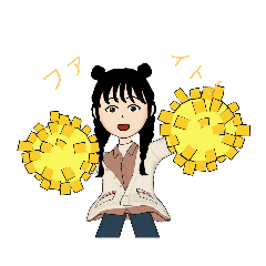 女子のアバタースタンプ！