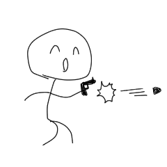 おしゃれな動くスタンプ3