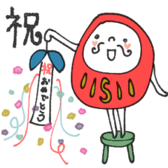 mottoのスーパーだるま♡年中使える