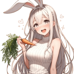 白うさぎガール