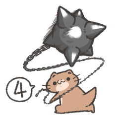 過激で過保護なカワウソスタンプ4