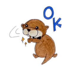 カワウソのリバちゃん　日常会話