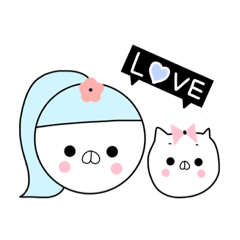 るの子×ねこ子