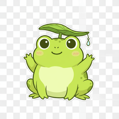 Hopping Froggy's Daily Life Stickers