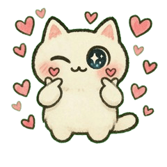 あざと可愛い♡白猫ちゃん