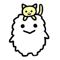 ちいさいイエティさんスタンプ