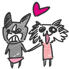 しろいこ くろいこ しろくろのこ