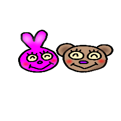 くま吉とうさ吉