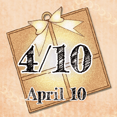 4月10日記念日BIGスタンプ