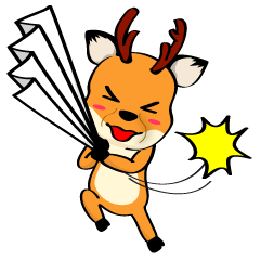 奈良弁を鹿がしゃべります⑤