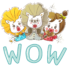 Cute version of Taipei Tech Lions