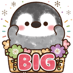 ふんわりペンちゃん BIGスタンプ