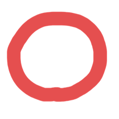 シンプルザベストカラフルスタンプ