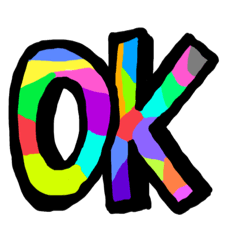 ポップな文字①