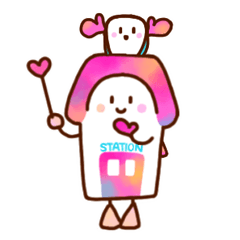 毎日かわいい♡すまいるえきちゃん