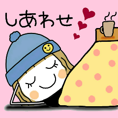 冬に便利なスタンプ♡