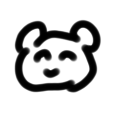 可愛い適当動物スタンプ