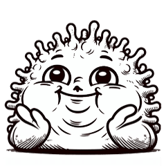 賛美する謎生物