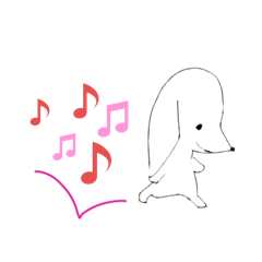 かわいいホワイトダックス