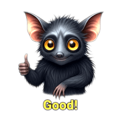 マーモセットの思ってたんと違うスタンプ