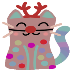 Cat Clan Large Stickers