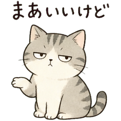 塩対応だけど憎めない猫