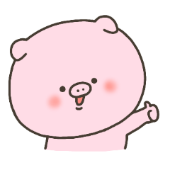 ぶたちゃんスタンプ～別バージョン～