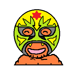 かわいいマスクマン