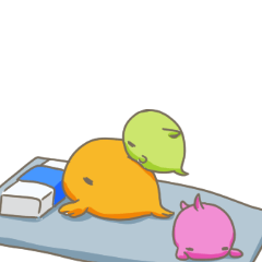 文字入り朝から晩までだんごうお１