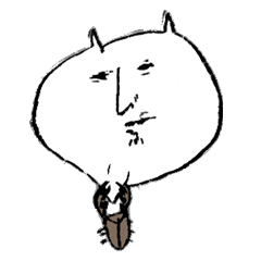 やさぐれねこの脱力スタンプ