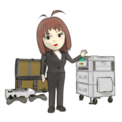 OLアニメチックアクションスタンプ