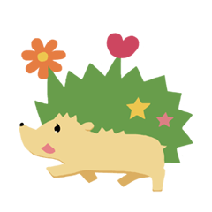 ハリネズミのさんぽ