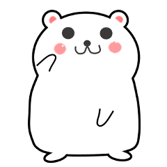 微妙な感情表現が得意なMrシロクマン