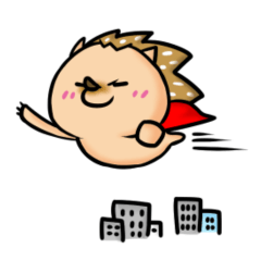 ハリネズミのつゆさんとぐみくんと飼い主