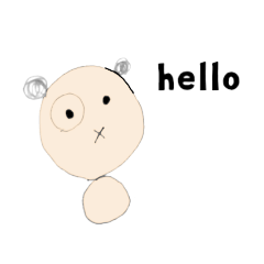 可愛いすぎない大人の毎日スタンプ　日常