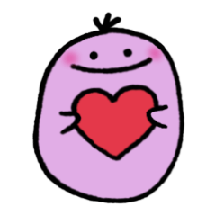 おとぼけまるまる紫モンスター