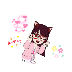 ネコみみの女の子