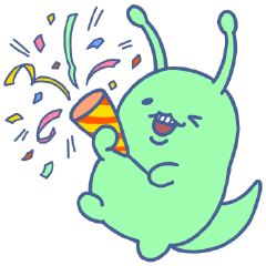 なめくじのMasssssakiスタンプ