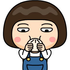 オーバーオール女子【 冬 】