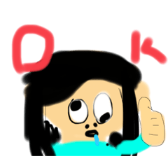 子供が使いそうなスタンプ！！