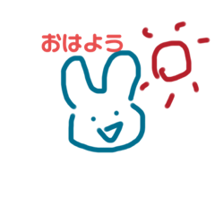 下手さがクセになる⁈イラスト・うさぎ