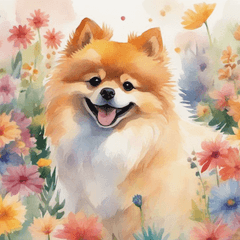 ポメラニアンのかわいい日常