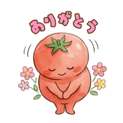 ゆるトマのシンプルスタンプ