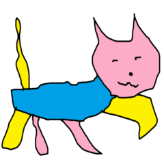 猫マン スタンプ