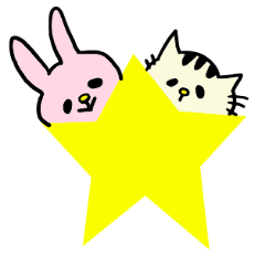 吹き出しから「みーたろ＆うーさん」