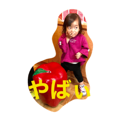 毎日スタンプおんなのこ