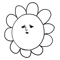 ゆる～いお花さん