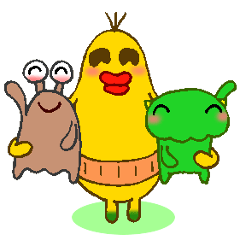 あおむし・ナメクジ・謎おやじ